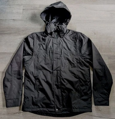 SCOTTeVEST Convertible Jacket Vest Men's Sz L Full Zip Tec Pockets Travel Black - Image 1 of 4