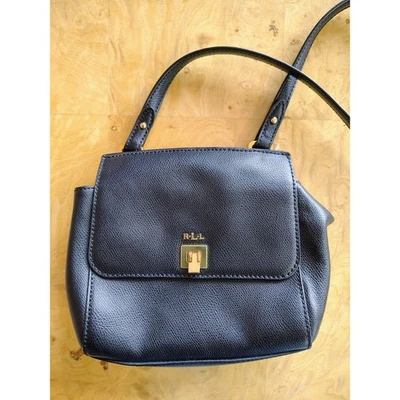 Ralph Lauren Whitby Black Leather Crossbody Bag – 1980s - Image 1 of 4