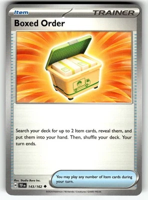 Pokemon SV05: Temporal Forces Card 143/162 Boxed Order - Image 1 of 4