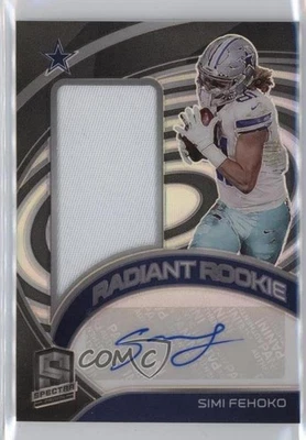 2021 Panini Spectra Radiant Rookie Signatures /99 Simi Fehoko RPA Patch Auto RC - Image 1 of 2