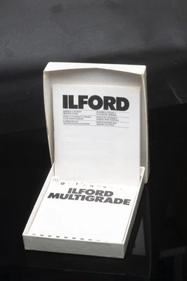 Ilford Multigrade 8.9 x 8.9cm / 3½x3½in 12 Piece Filter Set - For Above Lens Use - Image 1 of 4
