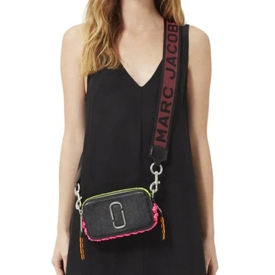 Bolso de Mujer MARC JACOBS Raro Hombro Color Neón Whipstitch Edición Limitada Muy Buen Estado P Foto 1 de 4