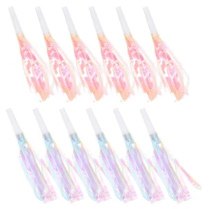 12 piezas silbato fiesta favores cuernos silbatos ruidosos - Imagen 1 de 12