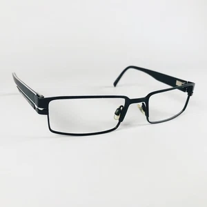 FRENCH CONNECTION eyeglasses SATIN BLACK RECTANGLE glasses frame MOD: FC94 FAIR - Picture 1 of 9