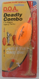 DOA DCOVAL-313 Combo Mortal Ovalado Flotador Camarón Color 313 Transparente/Dorado Brillo Foto 1 de 1