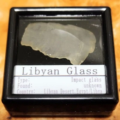 Impact glass! Libyan glass from Egypt - Image 1 of 3