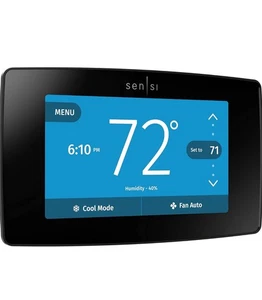 Emerson Sensi Touch Wi-Fi Smart Thermostat ST75 with Touchscreen Color Display - Picture 1 of 12