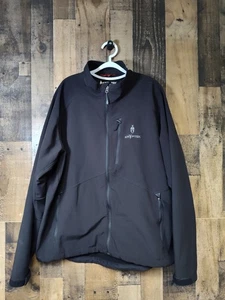 🔥 Kryptek Softshell Jacket Men’s 2XL Black Full Zip Windproof Hunting 🔥 - Picture 1 of 11