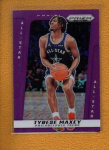 Tyrese Maxey 2024-25 Panini Prizm Deca All-Stars Purple Prizm #259 /99 - Picture 1 of 2