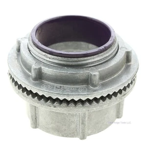 Killark/Hubbell Weatherproof 1-1/2" Conduit Hub w/Sealing Ring Die Cast Zinc WH5 - Picture 1 of 5