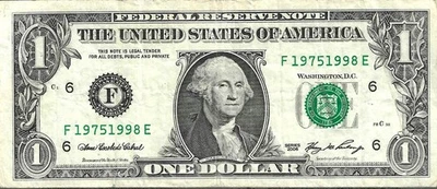 THIS IS FANCY - 8 FRNs w/diff denoms & dates all with the first 4 serials 1975 - Image 1 of 4