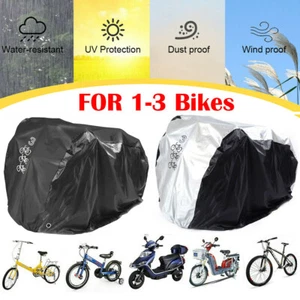 For Single/Double/Triple Mountain Bike Bicycle Cycle Cover Rain Dust Protection - Picture 1 of 84