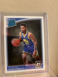 Jacob Evans III 2018-19 Donruss Optic Rated Rookie #178