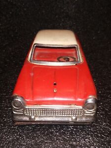 VINTAGE ORIGINAL TIN PLATE FRICTION TOY CAR OLD CHINA 1970 COLLECTIBLE #2