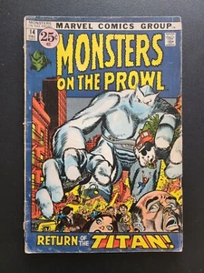 Marvel Comics Monsters on the Prowl #14 December 1971 - Picture 1 of 1