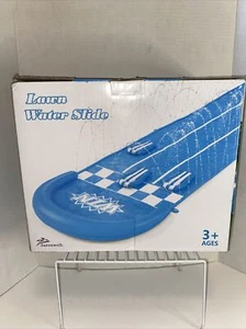 Scivolo e Scivolo Prato Giocattolo Scivolo Acqua N Scivolo per Bambini Adulti20ft con Irrigatore - Foto 1 di 5