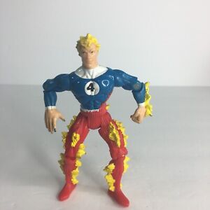 Vintage 1994 Toy Biz Marvel Johnny Storm The Human Torch Figure 