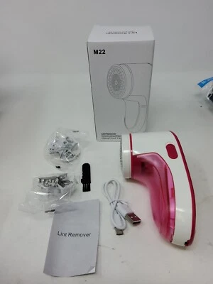 Barbeador de tecido e removedor de fiapos, defuzizador de suéter barbeador de fiapos com 2 substituíveis - Imagem 1 de 4