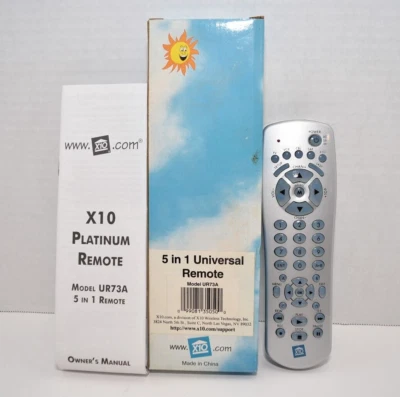 X10 POWERHOUSE UR73A - 5-in-1 Universal Platinum Remote - Image 1 of 4
