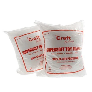 1 x Minicraft 250g Super Stofftier Kits Füllen Füllung Teddybär Kissen - Bild 1 von 1