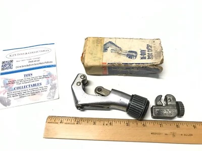 Cortador de tubos y mini cortador de tubos de alta resistencia Imperial USA con cortadores adicionales Foto 1 de 4