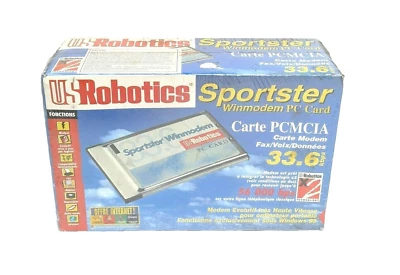 US robotics sportster carte PCMCIA 33.6 kbps NEW. - Image 1 of 3
