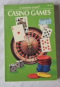 CASINO GAMES A GOLDEN GUIDE 1973 VINTAGE PAPERBACK BOOK WESTERN PUBLISHING - Picture 1 of 3