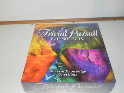 New Trivial Pursuit Genus IV  Sealed  Parker Brothers 1996 - Image 1 of 2