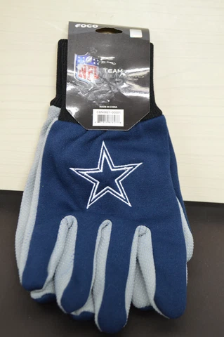 NEW NFL Dallas Cowboys Utility Gloves One Size Cover
