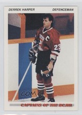 1992-93 British Columbia Junior BCJHL Captains of the BCJHL Derrek Harper #87