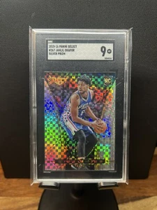 2015-16 Select Jahlil Okafor Silver Prizm Rookie RC #267 SGC 9 MT 76ers - Picture 1 of 2
