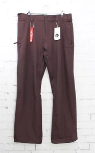 Pantalones de snowboard Volcom para hombre Freakin Snow Chino grandes negros rojos - Imagen 1 de 6
