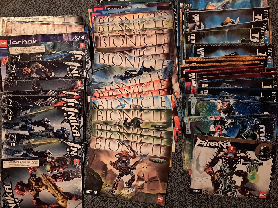 Lego Instruction Book Manual Only BIONICLE 2002-2009 CHOOSE  Instruction plus 80 - Image 1 of 1