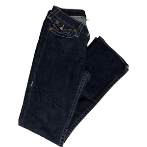 Pantalones de mezclilla True Religion para mujer azul corte bota talla 28 - Imagen 1 de 8