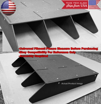 Aggressive Rear Bumper Diffuser Splitter Shark Fin Winglet Wing For Honda Acura - Image 1 of 4