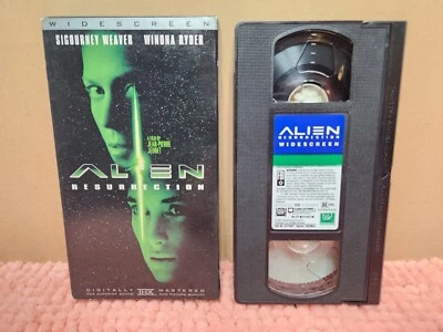 VTG 1999 "Alien: Resurrection" VHS Tape (1997 Film) Widescreen Horror VHS  - Image 1 of 4