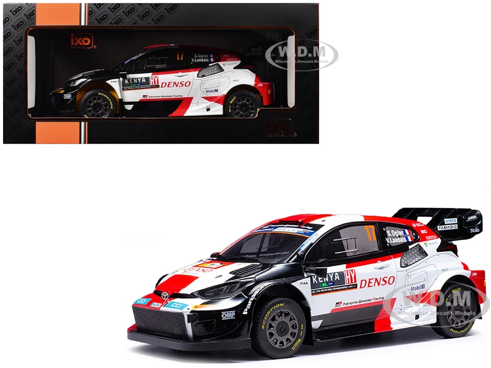IXO Toyota GR Yaris Rally1 Hybrid WRC Safari 2023 Gazoo Racing WRT #17 1 18