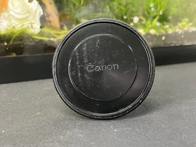 Canon Black Metal Screw In 72mm Cap 72P0.75 Japan - Image 1 of 4