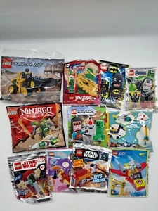 Lego Foil Bags/Polybags - Huge Selection - Star Wars/Super Heroes/Disney/Friends - Picture 1 of 101