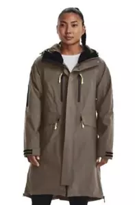 UNDER ARMOUR STORMPROOF WATERPROOF EXTREME INSULATE ARMY GREEN MED JACKET $450 - Picture 1 of 12