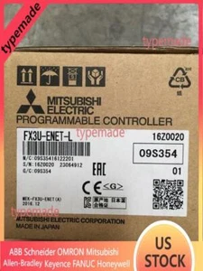 FX3U-ENET-L 1PCS NEW MITSUBISHI PLC PROGRAMMABLE CONTERLLER MODULE FX3U-ENET-L / - Bild 1 von 1
