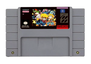 Magical Pop'n SNES Game Cartridge USA (note: buyer DOES NOT pay import fees) - Picture 1 of 2