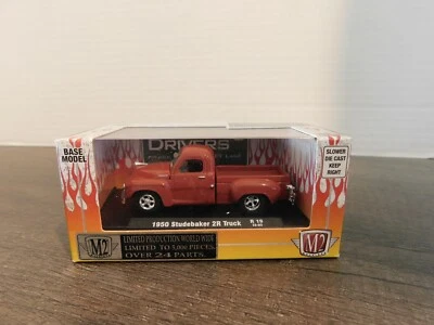 M2 Machines 50 1950 Studebaker 2R Pickup Truck Auto-Drivers Collectibl R19 13-03 - Image 1 of 2