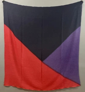 Vintage Hermes Cashmere Silk Blend Shawl /Scarf Measures 52" square - Picture 1 of 7