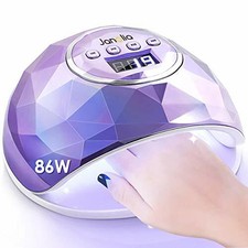 Janolia UV LED Lampada Unghie 86W per Manicure e Pedicure con Automatico Sens...