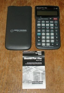 Calculated Industries 3440 Qualifier IIIMX Financial Calculator - Picture 1 of 3