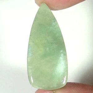 16.55Cts. 16X36X3mm 100% Natural Rare Quality Serpentine Pear Cab Loose Gemstone - Picture 1 of 5