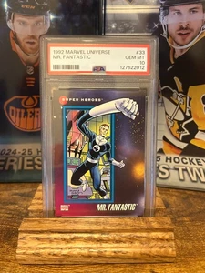 1992 MARVEL UNIVERSE IMPEL MR. FANTASTIC #33 GEM MINT PSA 10 - Picture 1 of 2