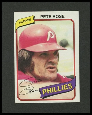 1980 Topps #540 Pete Rose Baseball Card - Image 1 of 2