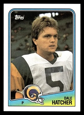 Dale Hatcher 1988 Topps #293 Los Angeles Rams - Image 1 of 2